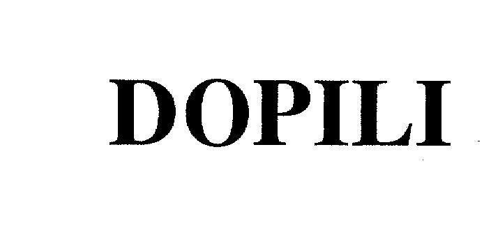 Mẫu nhãn hiệu DOPILI