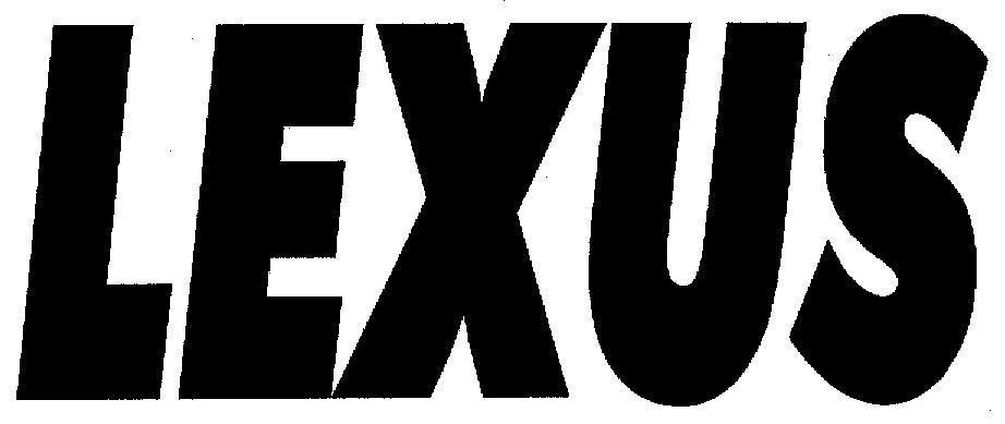 Mẫu nhãn hiệu LEXUS
