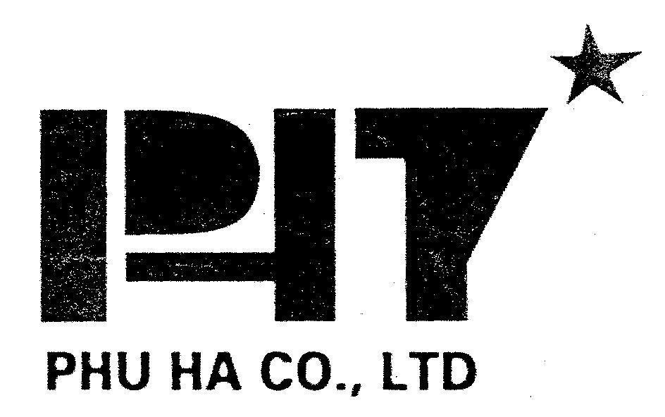Mẫu nhãn hiệu PHT PHU HA CO.,LTD