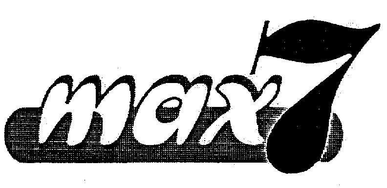 Mẫu nhãn hiệu MAX 7