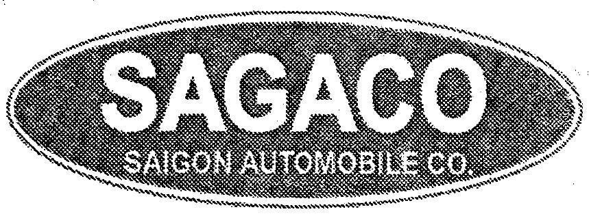 Mẫu nhãn hiệu SAGACO SAIGON AUTOMOBILE CO.,