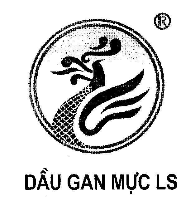 Mẫu nhãn hiệu Dầu Gan Mực LS
