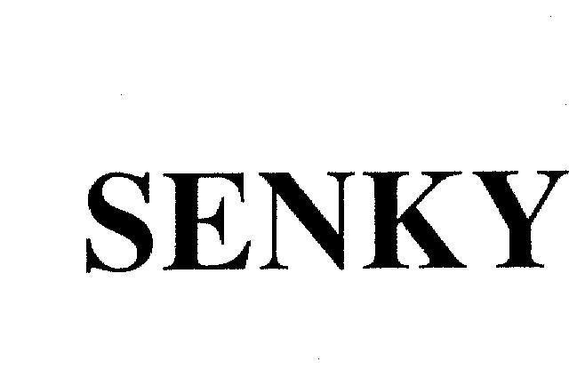 Mẫu nhãn hiệu SENKY