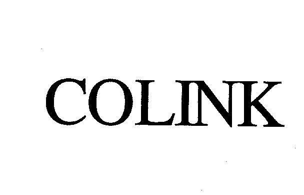 Mẫu nhãn hiệu COLINK