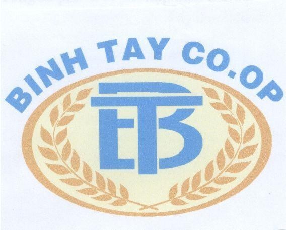 Mẫu nhãn hiệu BINH TAY BT CO.OP