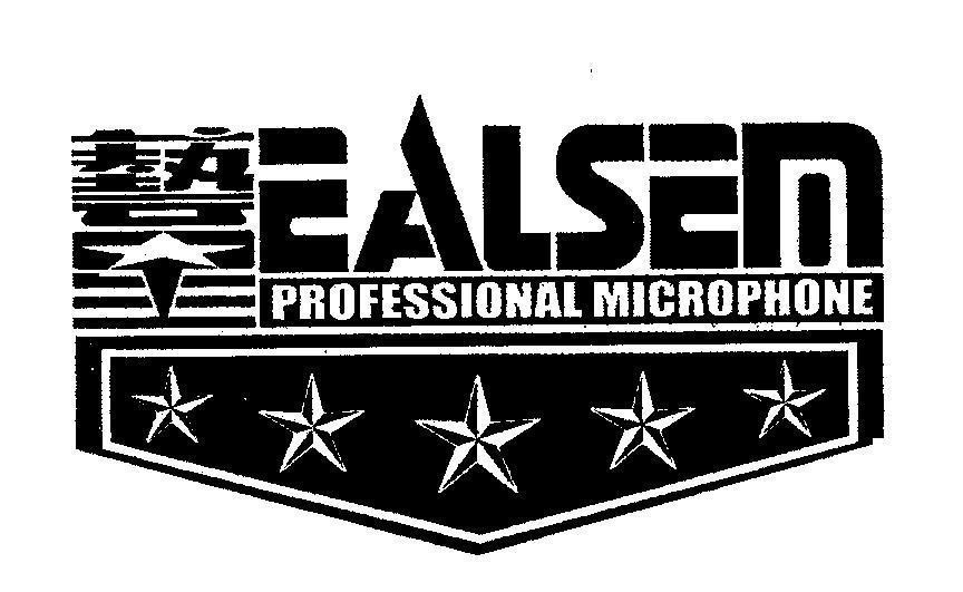 Mẫu nhãn hiệu EALSEM PROFESSIONAL MICROPHONE
