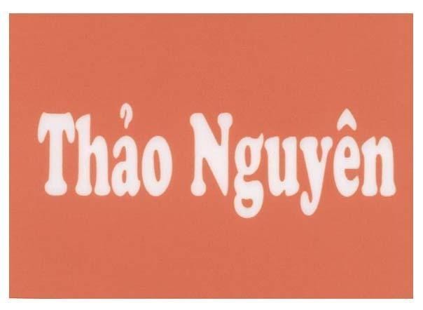 Mẫu nhãn hiệu THảO NGUYÊN
