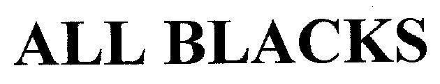 Mẫu nhãn hiệu ALL BLACKS