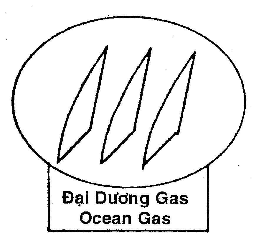Mẫu nhãn hiệu ĐạII DƯƠNG OCEAN GAS GAS