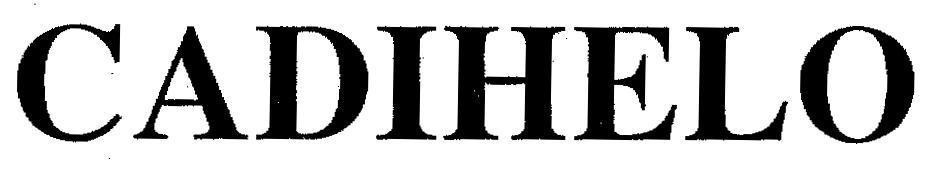 Mẫu nhãn hiệu CADIHELO