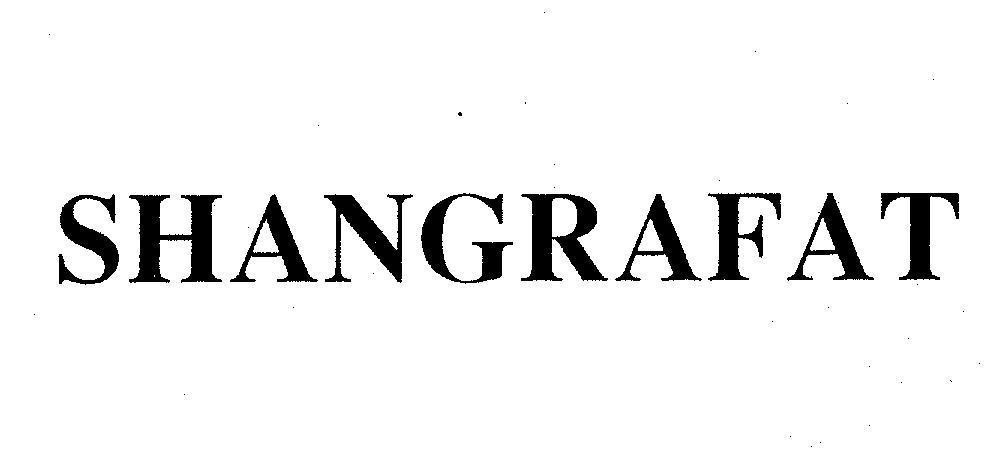 Mẫu nhãn hiệu SHANGRAFAT