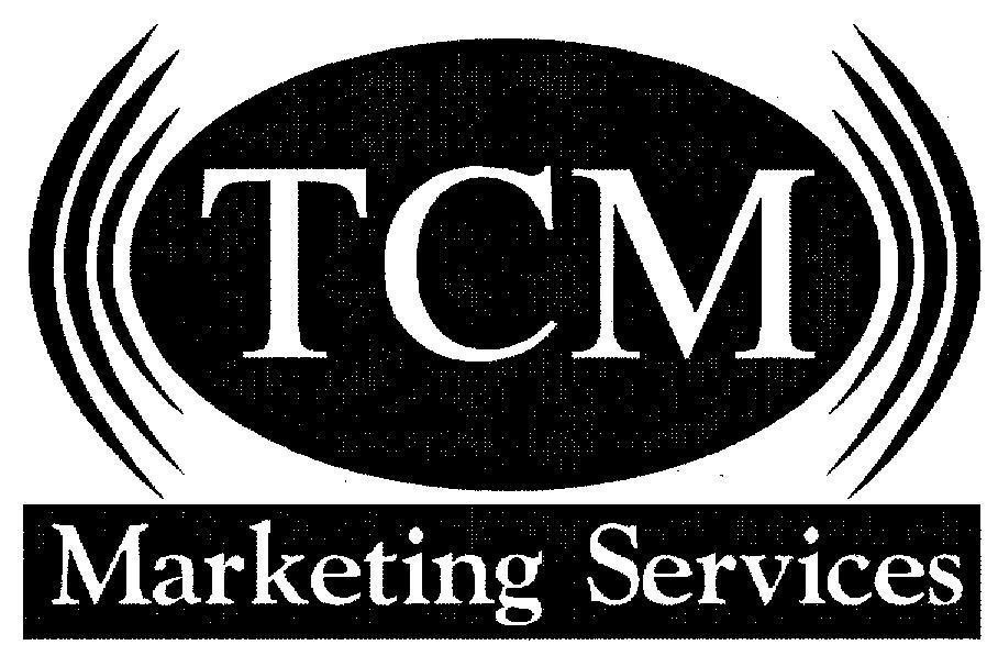 Mẫu nhãn hiệu TCM MARKETING SERVICES