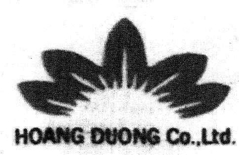 Mẫu nhãn hiệu HOANG DUONG CO.,LTD