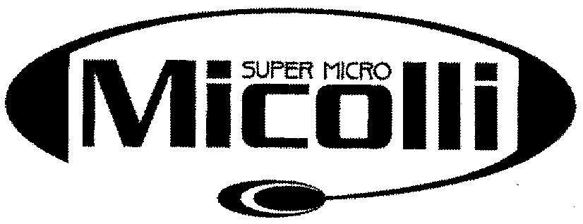 Mẫu nhãn hiệu MICOLLI SUPER MICRO