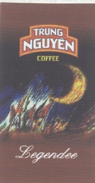 Mẫu nhãn hiệu Trung Nguyên LEGENDEE COFFEE