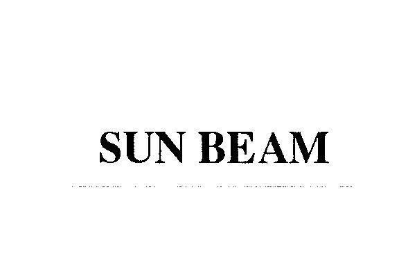 Mẫu nhãn hiệu SUN BEAM