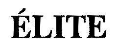 Mẫu nhãn hiệu ELITE