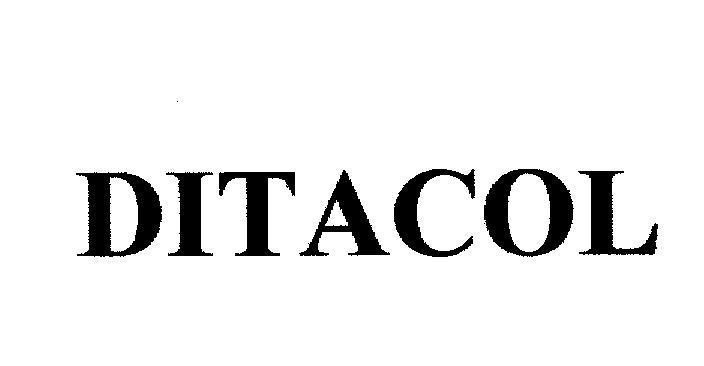 Mẫu nhãn hiệu DITACOL