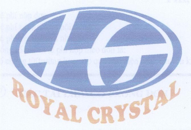 Mẫu nhãn hiệu HT ROYAL CRYSTAL