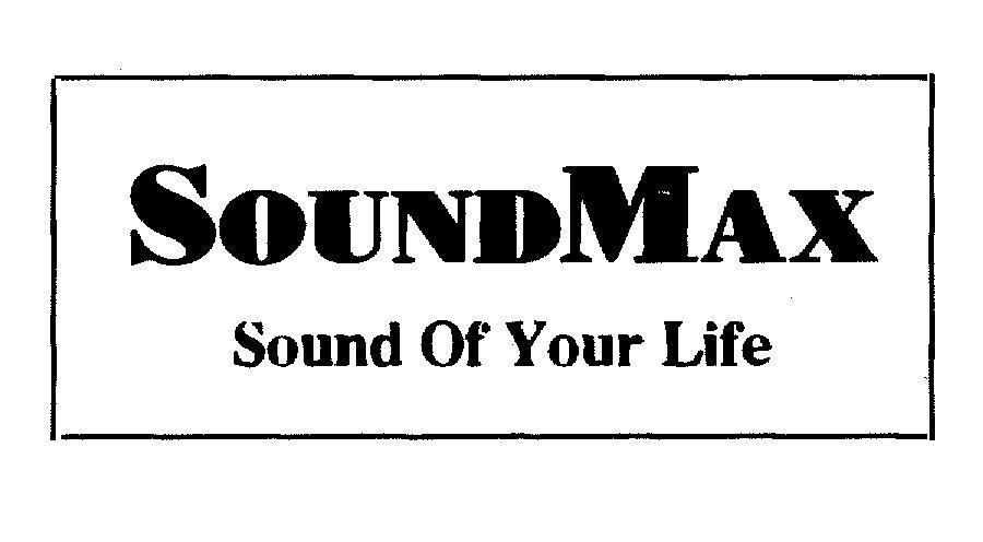 Mẫu nhãn hiệu SOUNDMAX SOUND OF YOUR LIFE