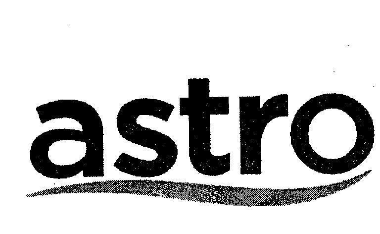 Mẫu nhãn hiệu ASTRO