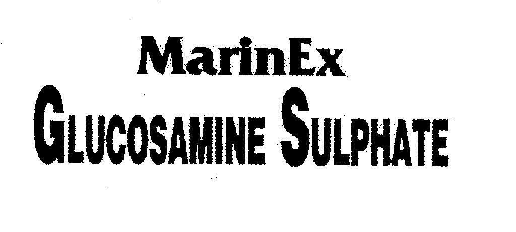 Mẫu nhãn hiệu MARINEX GLUCOSAMINE SULPHATE