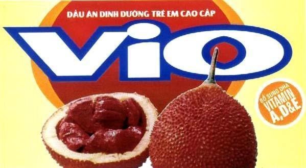 Mẫu nhãn hiệu VIO Dầu ăn dinh dưỡng trẻ em cao cấp Bổ sung DHA VITAMIN