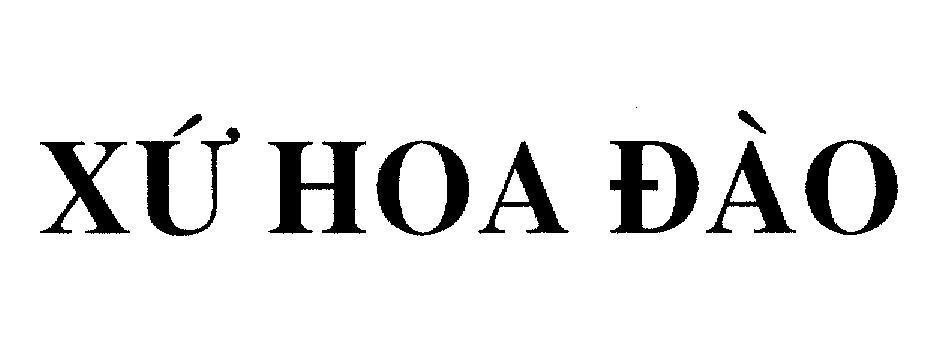 Mẫu nhãn hiệu Xứ hoa Đào