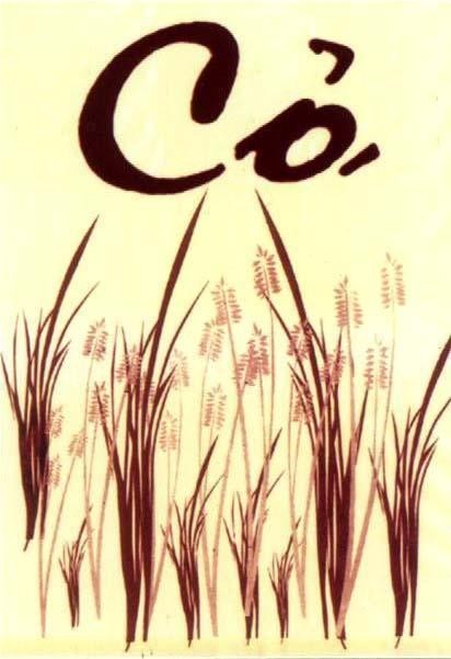 Mẫu nhãn hiệu Cỏ
