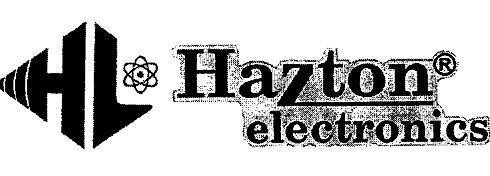 Mẫu nhãn hiệu HL HAZTON ELECTRONICS