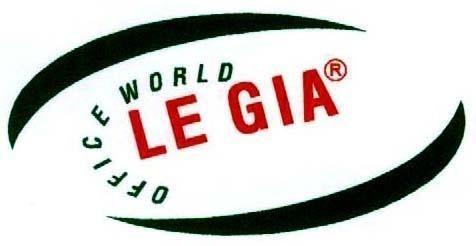 Mẫu nhãn hiệu LE GIA OFFICE WORLD
