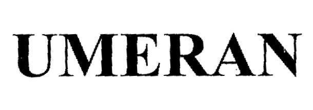 Mẫu nhãn hiệu UMERAN