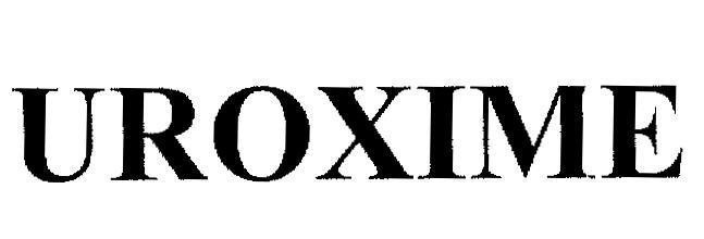 Mẫu nhãn hiệu UROXIME