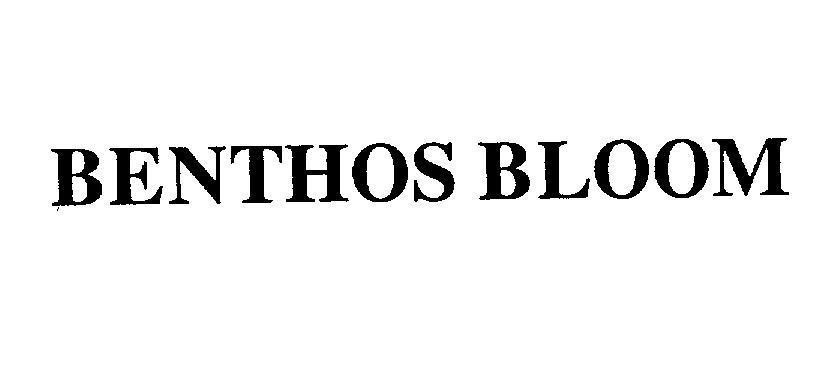 Mẫu nhãn hiệu BENTHOS BLOOM