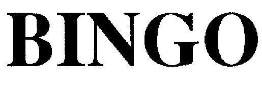 Mẫu nhãn hiệu BINGO