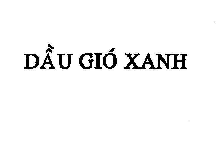 Mẫu nhãn hiệu dầu gió xanh