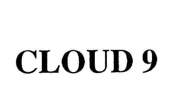 Mẫu nhãn hiệu CLOUD 9