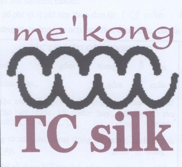 Mẫu nhãn hiệu MEKONG TC SILK