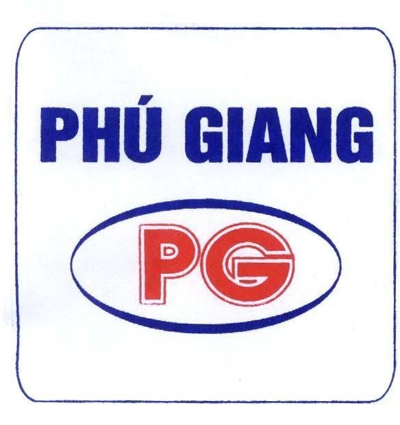 Mẫu nhãn hiệu PHú GIANG PG
