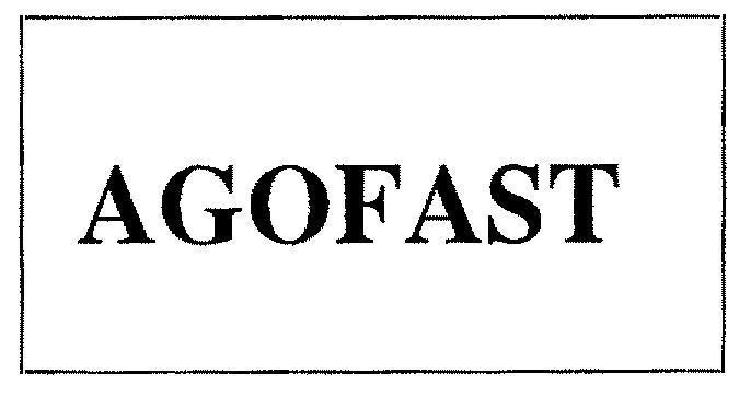 Mẫu nhãn hiệu AGOFAST