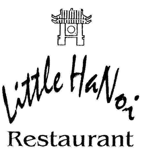 Mẫu nhãn hiệu LITTLE HANOI RESTAURANT
