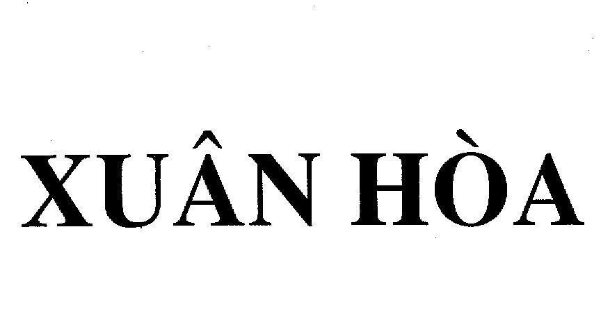 Mẫu nhãn hiệu XUÂN HOà