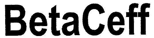 Mẫu nhãn hiệu BETACEFF