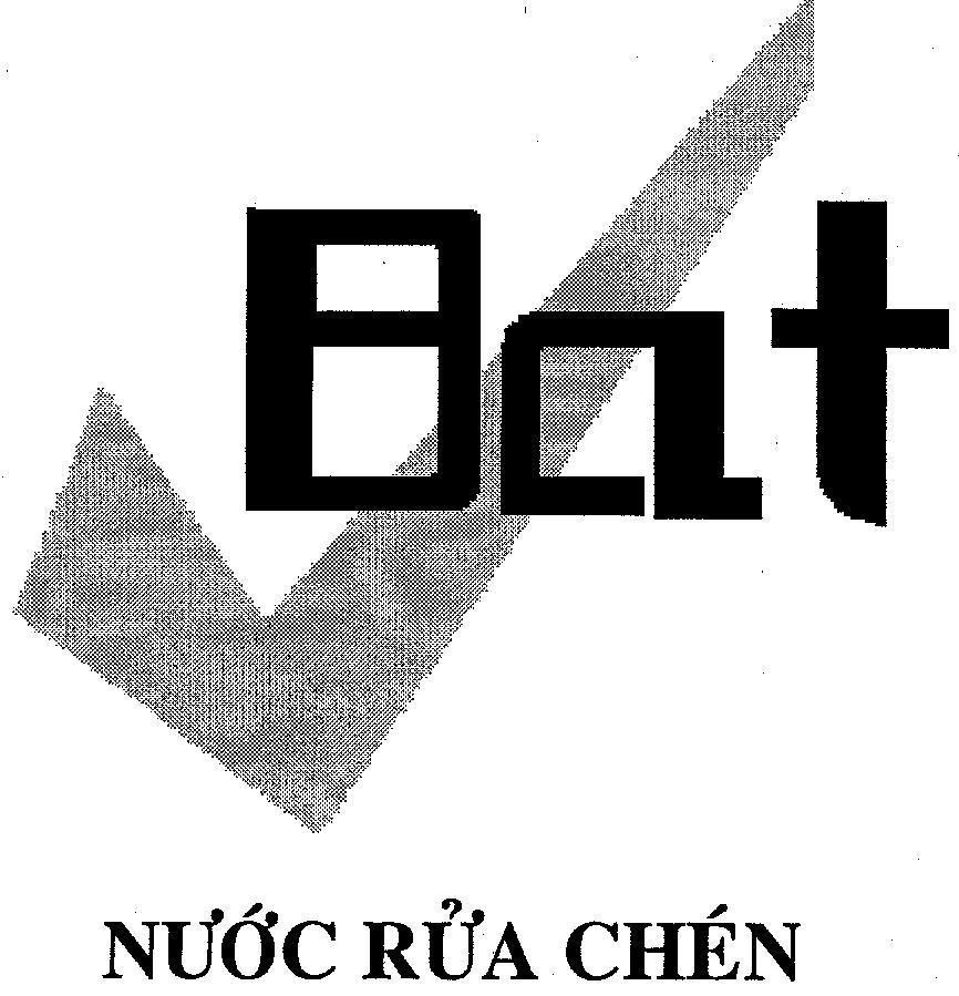 Mẫu nhãn hiệu BAT NUOC RUA CHEN