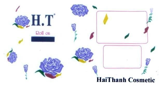 Mẫu nhãn hiệu HAI THANH HT ROLL ON COSMETIC