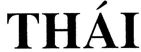 Mẫu nhãn hiệu THáI
