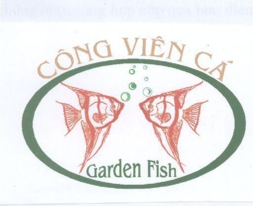 Mẫu nhãn hiệu CÔNG VIÊN Cá GARDEN FISH