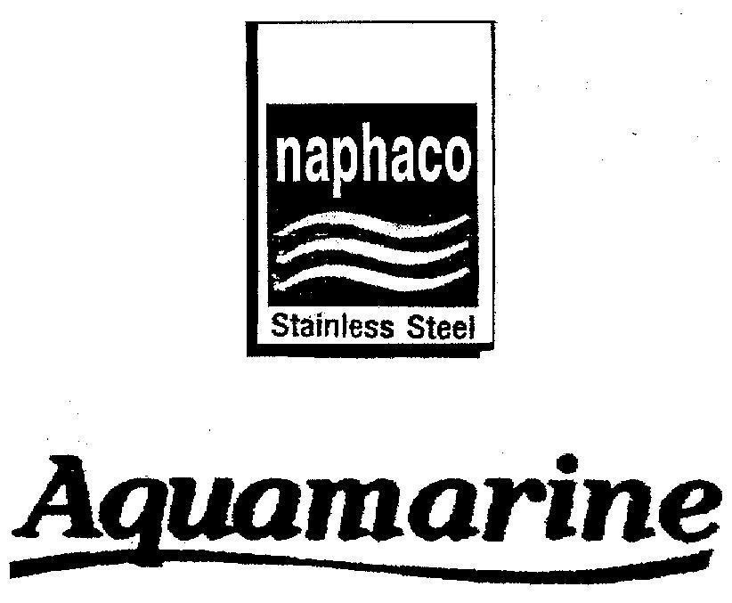 Mẫu nhãn hiệu NAPHACO AQUAMARINE STAINLESS STEEL