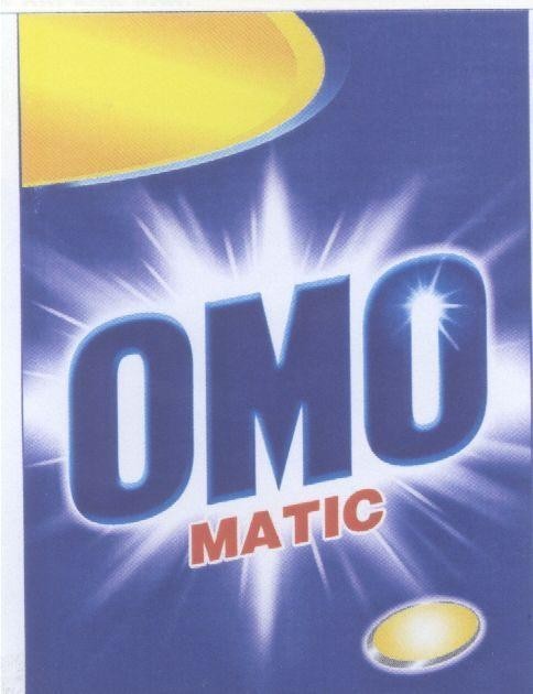 Mẫu nhãn hiệu OMO MATIC