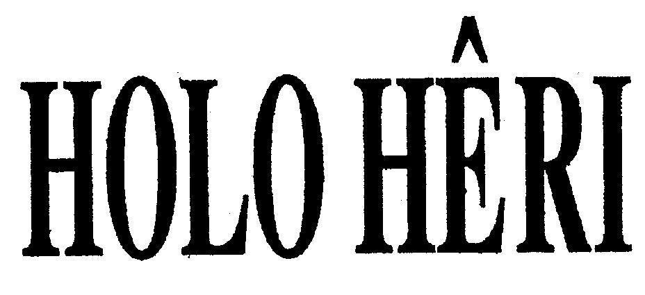 Mẫu nhãn hiệu HOLO HÊRI